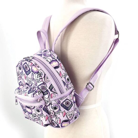 SPOOKYVILLE CRITTERS Witchcraft AOP Mini Backpack - Picture 3 of 4